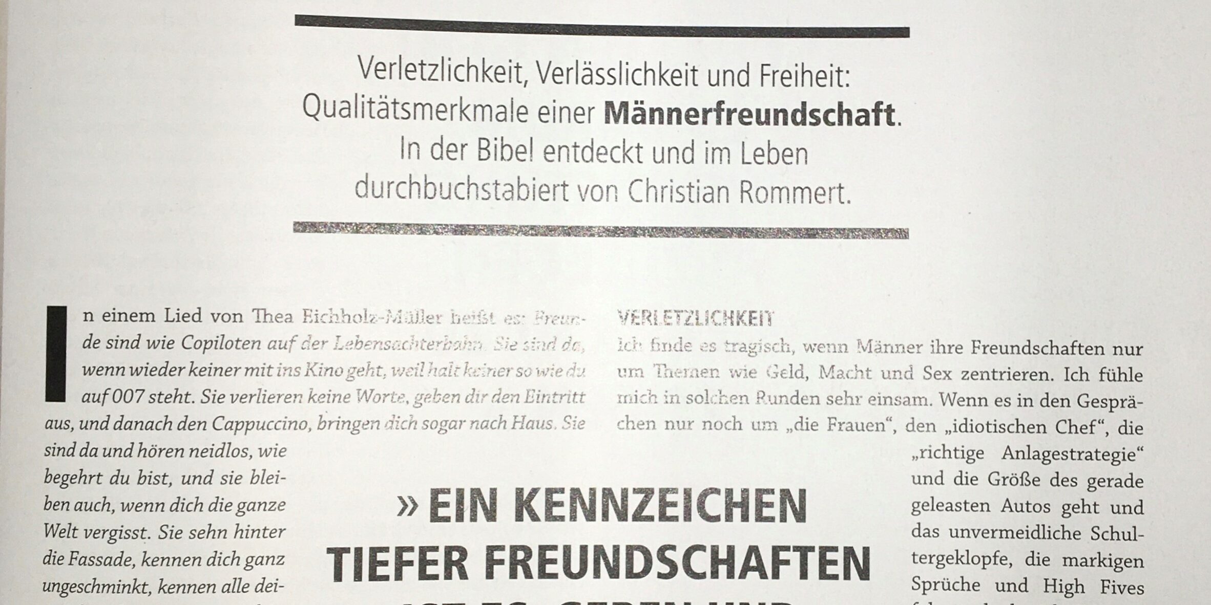 Männerfreundschaft 2